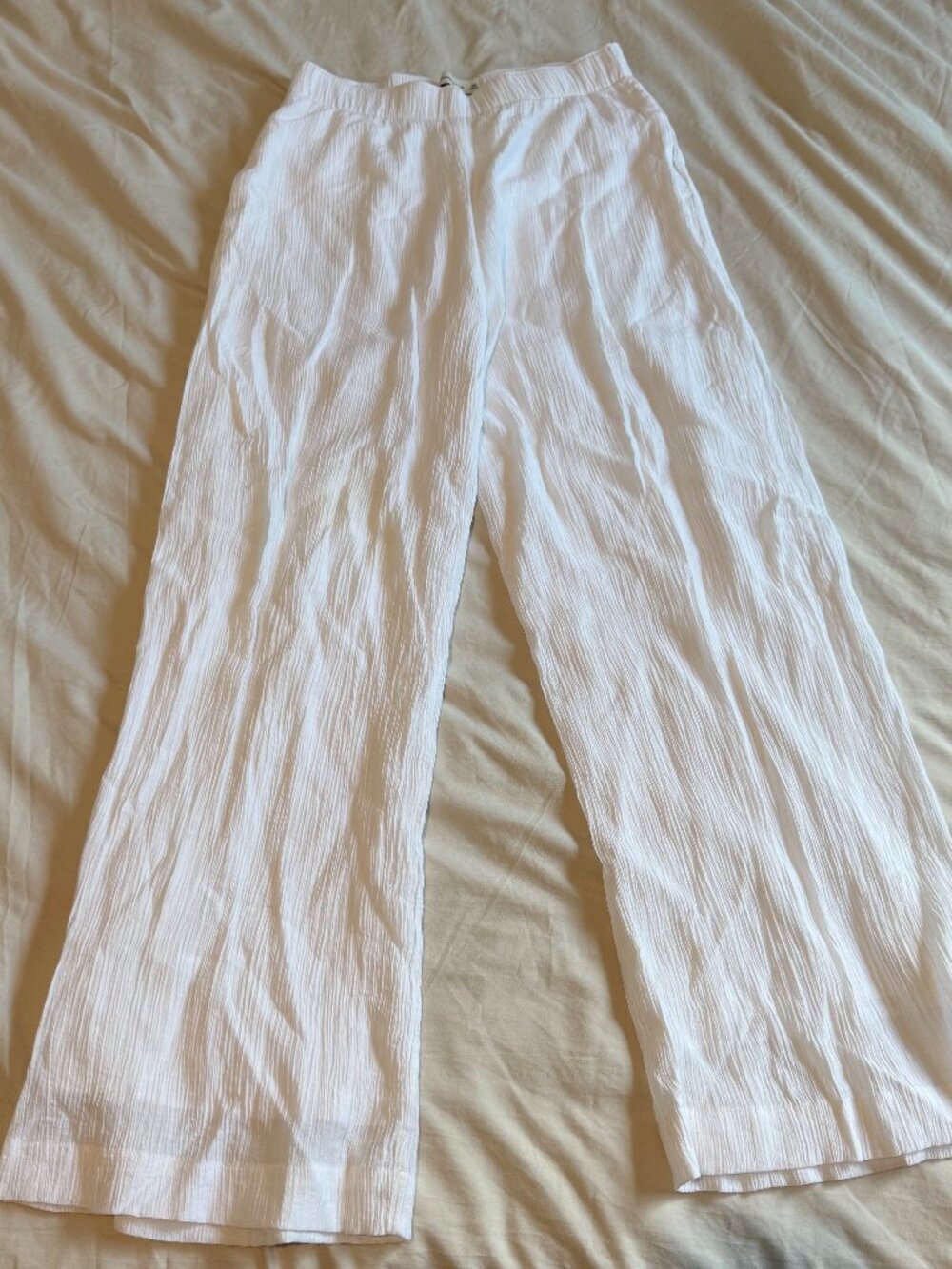 Abercrombie Women's Crinkle Textured Pull-On Pants